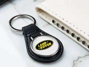 Land Rover Fodero Chiavi In Pelle Forte Elegante Tuning